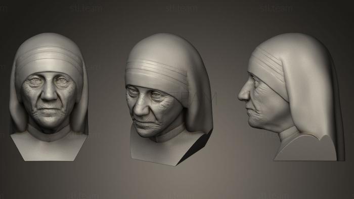 3D модель Мать Тереза (STL)